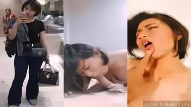 Cewek Rambut Pendek Gatel Dientot Sampai Memek Bergetar